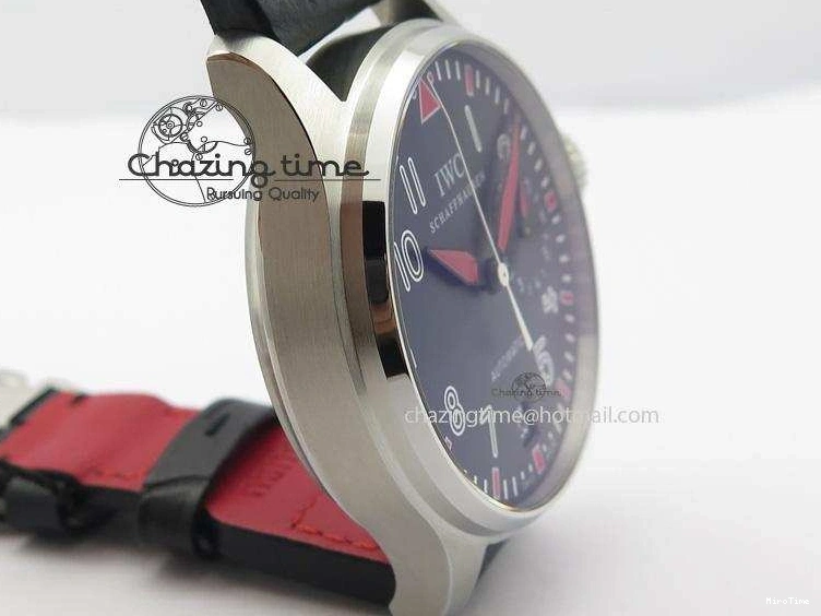 MIROTIME 1226 Big Pilot Real PR IW500433 “Muhammad Ali” ZF Best Edition On Black Leather Strap A UrbanChic 7294